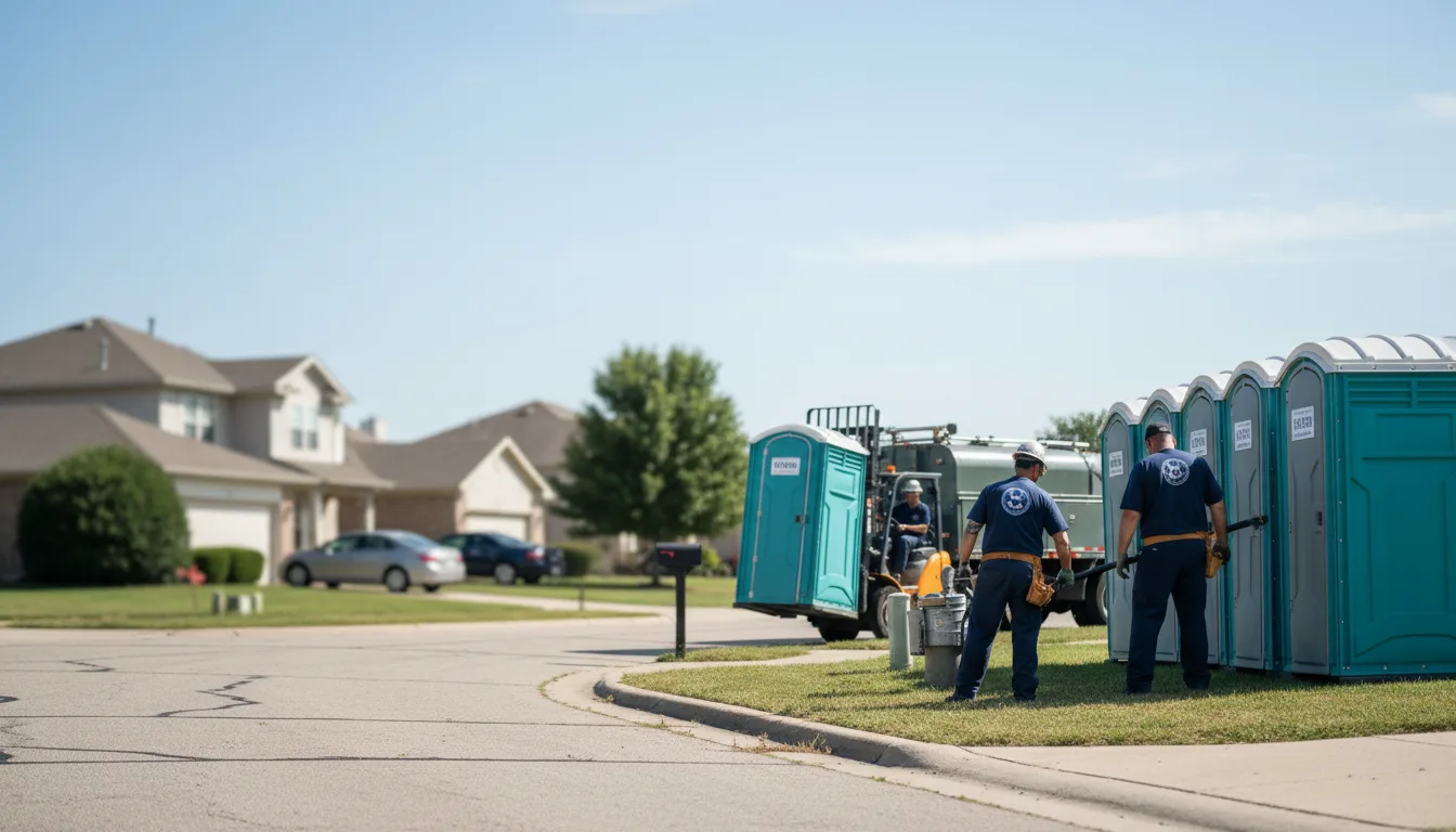 Porta Potty Rental in Pflugerville, TX near me